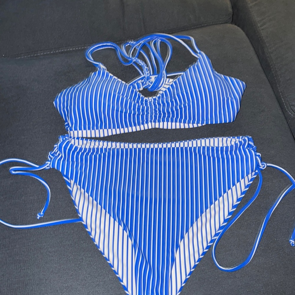 Reversible Striped bikini